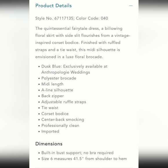 V. Chapman Vera Ruffle-Strap Midi Dress - Picture 16 of 16